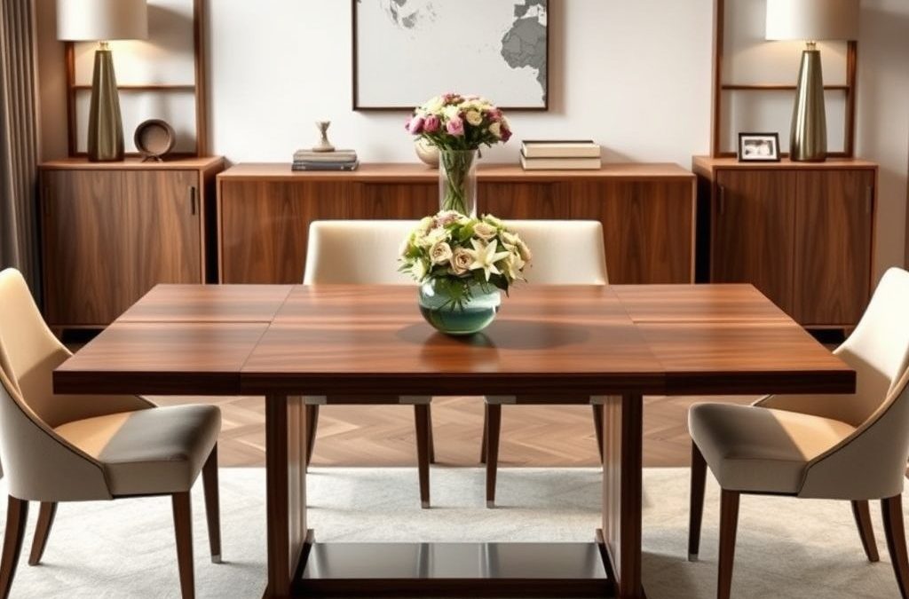 Stół rozkładany: jak wybrać model łączący funkcjonalność, styl i komfort użytkowania