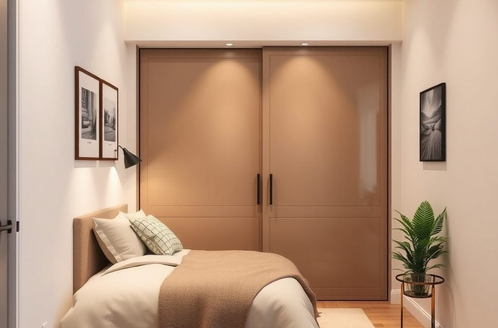 Szafa do małej sypialni: jak wybrać funkcjonalny mebel, który oszczędzi miejsce i wzbogaci aranżację