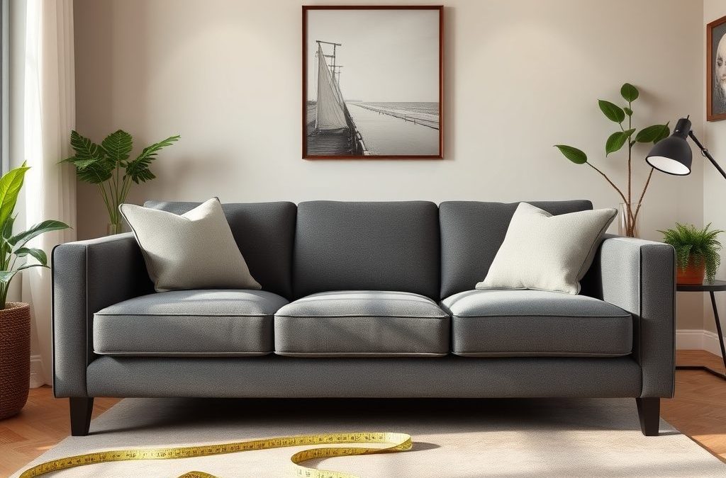 Jak dokładnie zmierzyć miejsce na sofę, by idealnie dopasować ją do salonu i uniknąć błędów