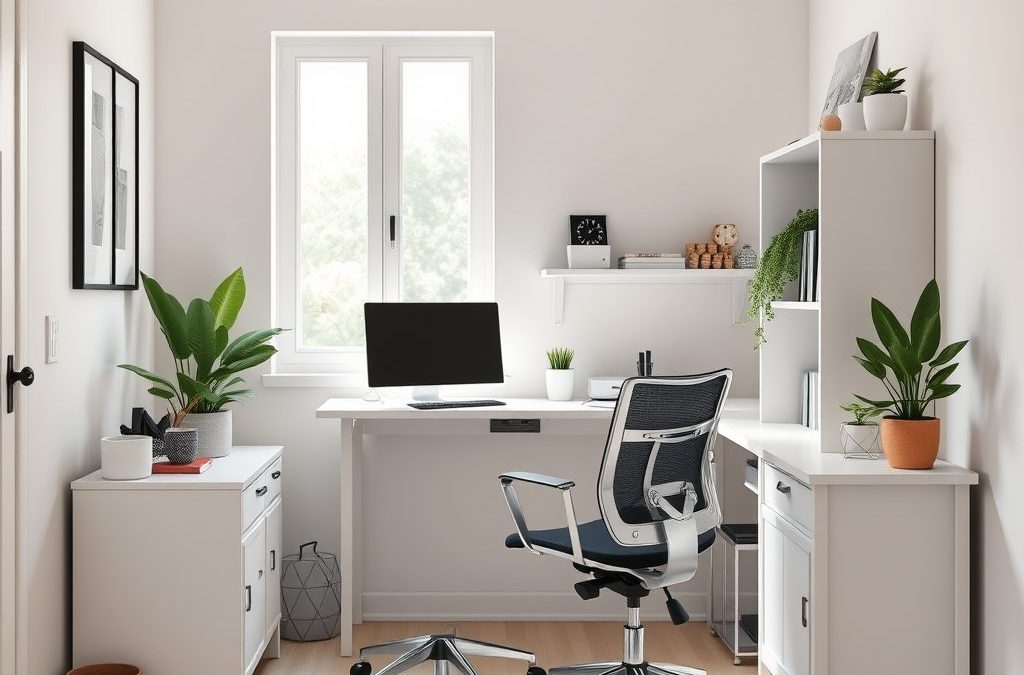 Jak urządzić funkcjonalne miejsce do pracy w małym mieszkaniu, by zachować komfort i porządek