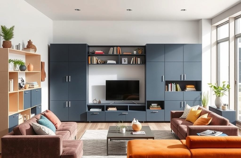 Meble modułowe a przechowywanie: jak zorganizować przestrzeń, by łączyć funkcjonalność z elastycznością aranżacji