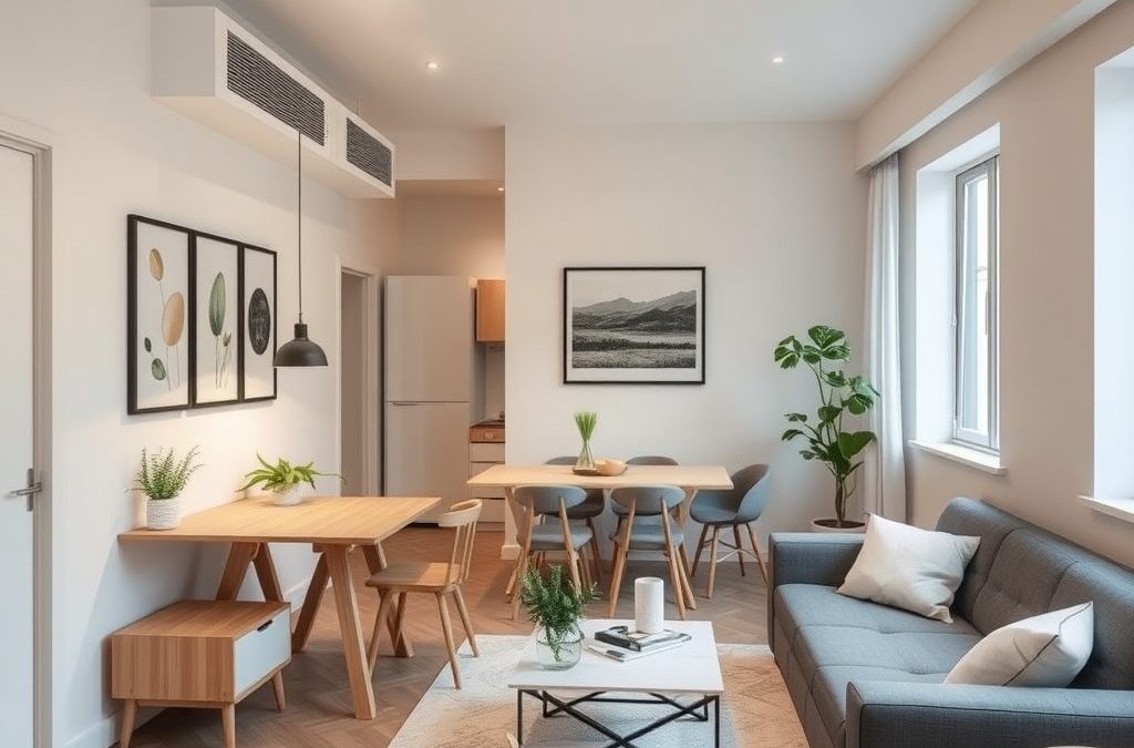 Planowanie wnętrza mieszkania 60 m² od podstaw: jak zyskać funkcjonalność i przestrzeń bez zbędnych kosztów