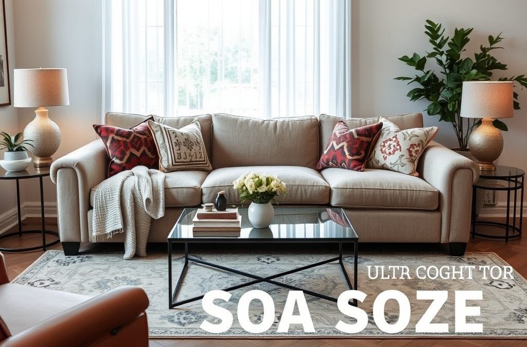 Jak wybrać wielkość sofy do salonu, by zachować proporcje i komfort użytkowania