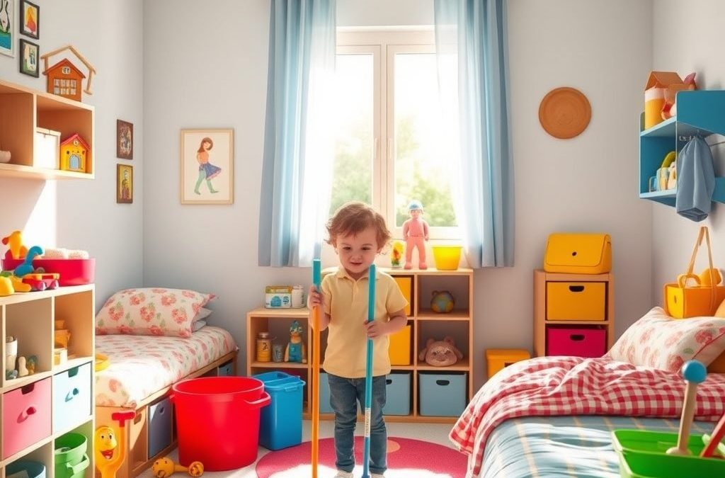 Jak nauczyć dziecko sprzątania pokoju: skuteczne metody, które budują nawyki i współpracę