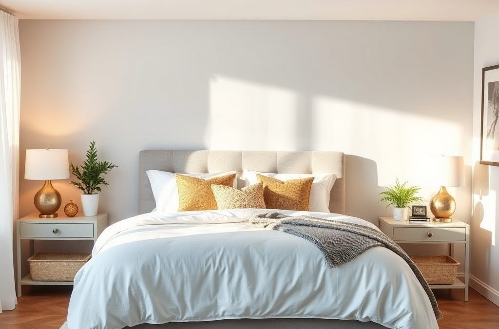 Układ funkcjonalny sypialni: jak zaplanować przestrzeń dla komfortu i trwałości aranżacji