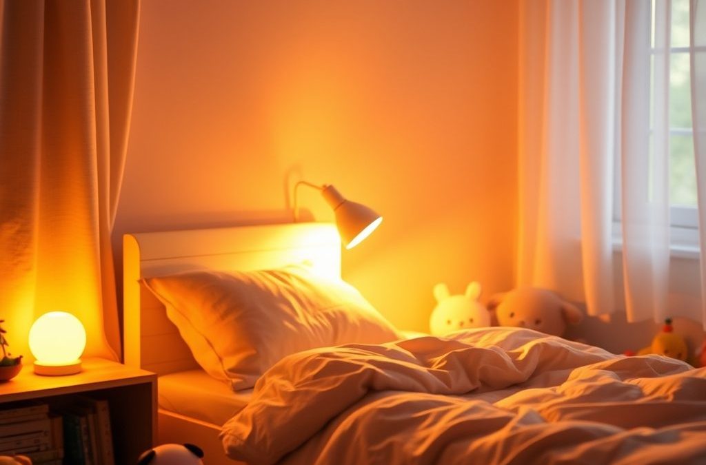 Barwa światła w pokoju dziecka: jak dobrać oświetlenie dla komfortu i bezpieczeństwa