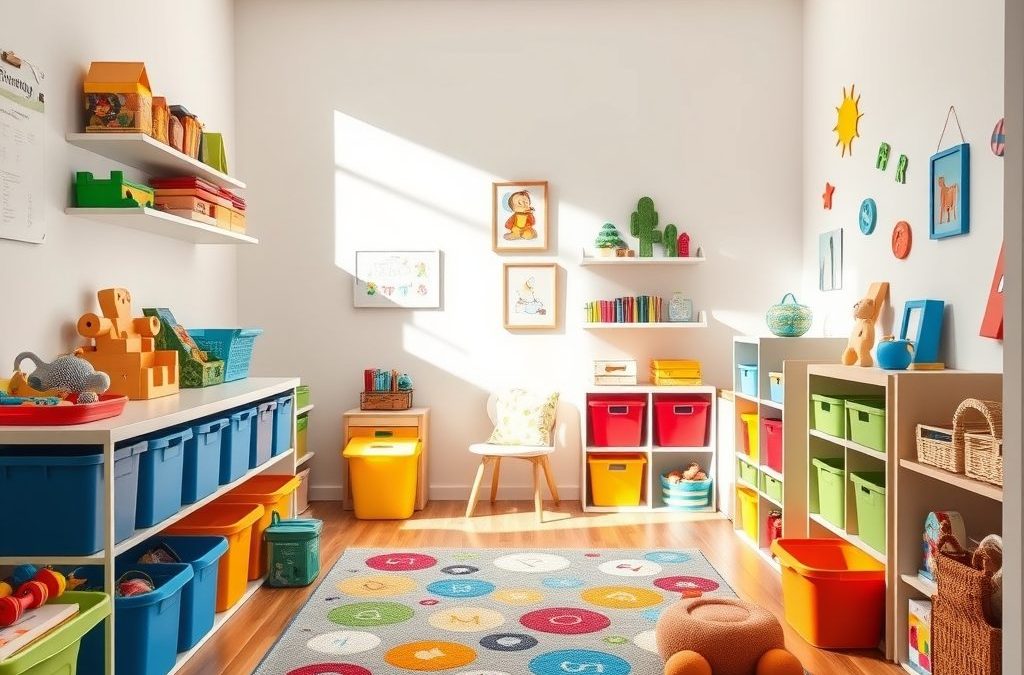 Porządek w pokoju dziecka jako codzienna rutyna: jak zorganizować przestrzeń, by sprzątanie stało się naturalnym nawykiem
