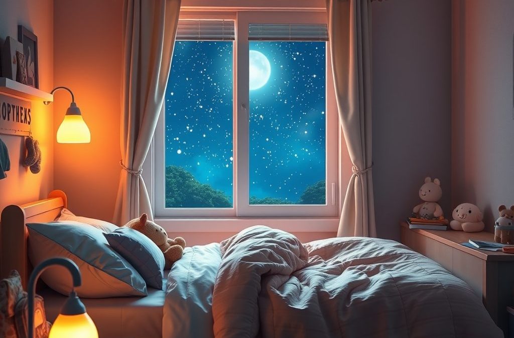 Wpływ światła na sen dziecka: jak dobrać oświetlenie i rytuały wspierające spokojny odpoczynek