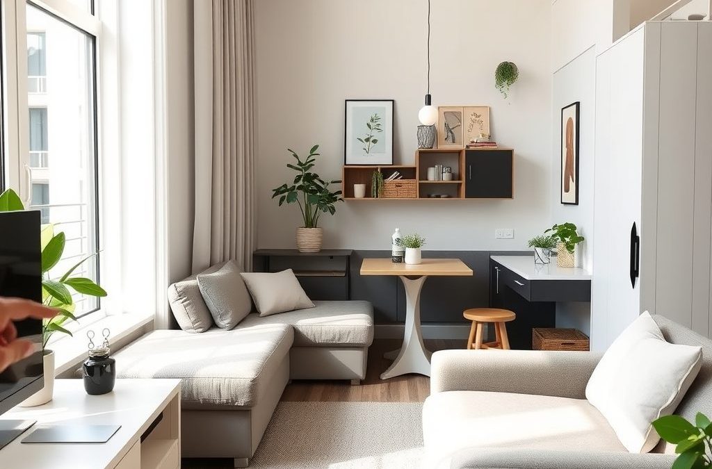 Meble wielofunkcyjne w małych mieszkaniach: jak łączyć funkcjonalność z oszczędnością przestrzeni i stylem