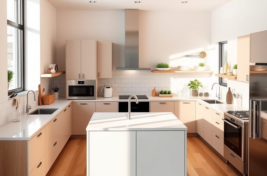 Ergonomia stref roboczych w kuchni: jak zaplanować funkcjonalną przestrzeń i uniknąć najczęstszych błędów