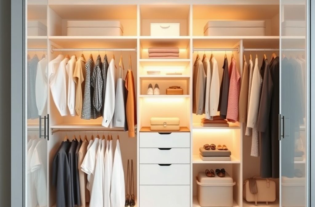 Organizacja wnętrza szafy: jak zaplanować funkcjonalne strefy i utrzymać porządek na lata
